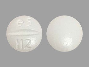 Image 1 - Imprint e5 112 - phenobarbital 64.8 mg