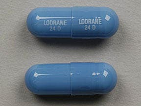 Image 1 - Imprint LODRANE 24 D LODRANE 24 D - Lodrane 24D 12 mg / 90 mg