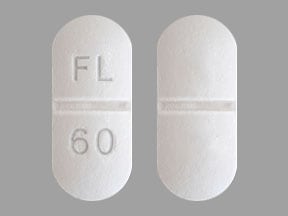 Image 1 - Imprint FL 60 - fluoxetine 60 mg