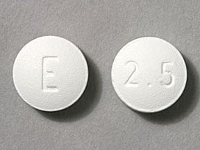 Imprint E 2.5 - frovatriptan 2.5 mg