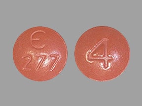 Imprint E 277 4 - Fycompa 4 mg