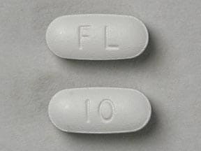 Imprint FL 10 - memantine 10 mg