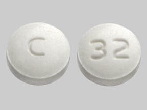 Image 1 - Imprint C 32 - sumatriptan 25 mg