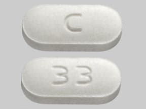 Image 1 - Imprint C 33 - sumatriptan 50 mg