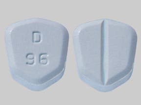Image 1 - Imprint D 96 - lamotrigine 200 mg