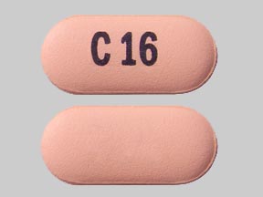Image 1 - Imprint C 16 - cefprozil 250 mg