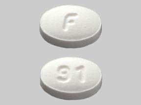 Image 1 - Imprint F 91 - ondansetron 4 mg