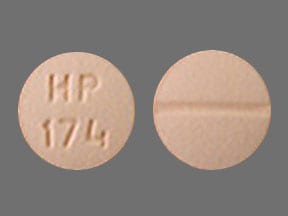 Imprint HP 174 - benzphetamine 50 mg