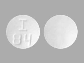 Pill Finder: I 84 White Round - Medicine.com