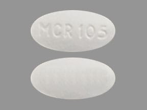 Image 1 - Imprint MCR 105 - metronidazole 500 mg