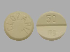 Image 1 - Imprint CLOZARIL 50 mg - Clozaril 50 mg