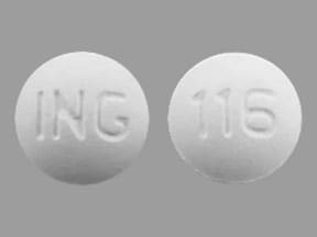 Image 1 - Imprint ING 116 - desipramine 100 mg