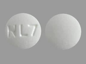 Image 1 - Imprint NL7 - clonidine 0.1 mg