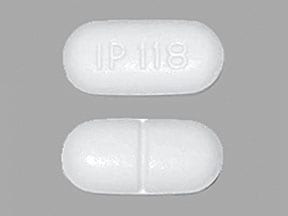 Image 1 - Imprint IP 118 - acetaminophen/hydrocodone 750 mg / 7.5 mg