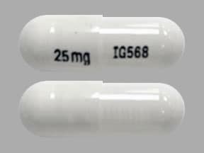 25 mg IG568 - Pregabalin