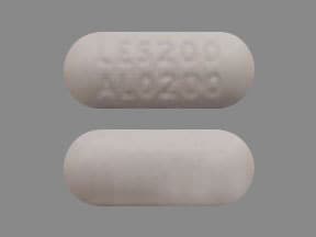 Image 1 - Imprint LES200 ALO200 - Duzallo allopurinol 200 mg / lesinurad 200 mg