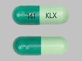 Image 1 - Imprint KLX 141 - cephalexin 500 mg