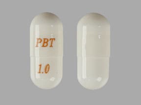 Image 1 - Imprint PBT 1.0 - tacrolimus 1 mg