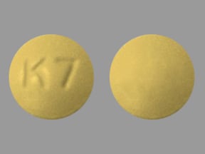 Pill Finder: K 7 Yellow Round - Medicine.com