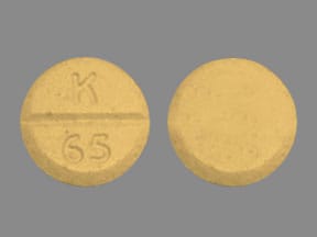 Image 1 - Imprint K 65 - dextroamphetamine 5 mg