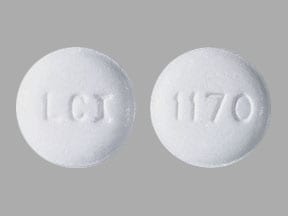 Image 1 - Imprint LCI 1170 - atropine/diphenoxylate 0.025 mg / 2.5 mg