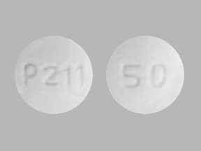 Image 1 - Imprint P211 50 - acarbose 50 mg