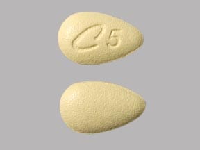 Image 1 - Imprint C 5 - tadalafil 5 mg