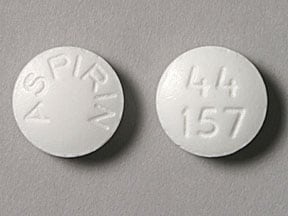 Image 1 - Imprint ASPIRIN 44 157 - aspirin 325 mg