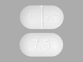 Image 1 - Imprint n 357 7.5 - acetaminophen/hydrocodone 325 mg / 7.5 mg