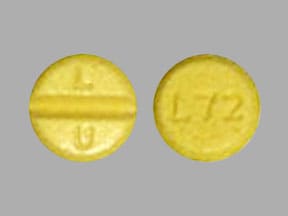 Image 1 - Imprint L U L72 - tetrabenazine 25 mg