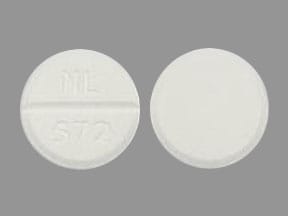 NL 572 - Methylphenidate Hydrochloride (Chewable)