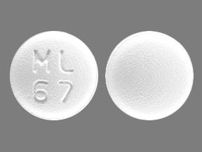 Image 1 - Imprint ML 67 - famciclovir 125 mg