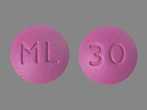 Image 1 - Imprint ML 30 - morphine 30 mg