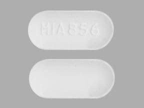 Imprint MIA 856 - acetaminophen/butalbital 300 mg / 50 mg