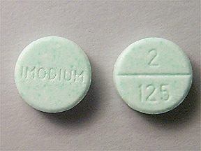 Pill Finder: IMODIUM 2 125 Green Round - Medicine.com