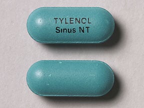 Image 1 - Imprint TYLENOL Sinus NT - Tylenol Sinus Maximum Strength 500 mg / 30 mg