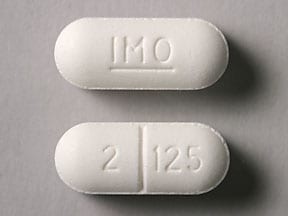 Image 1 - Imprint IMO 2 125 - loperamide/simethicone 2 mg / 125 mg