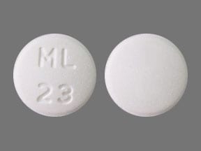 Image 1 - Imprint ML 23 - amlodipine 10 mg