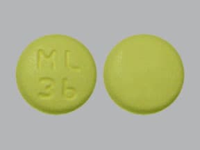 Image 1 - Imprint ML 36 - olanzapine 10 mg