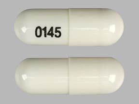 Image 1 - Imprint 0145 - oxycodone 5 mg