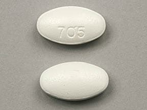 Image 1 - Imprint 705 - Noroxin 400 mg