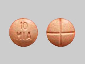 Image 1 - Imprint 10 MIA - dextroamphetamine 10 mg