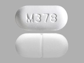 Image 1 - Imprint M378 - acetaminophen/hydrocodone 300 mg / 10 mg