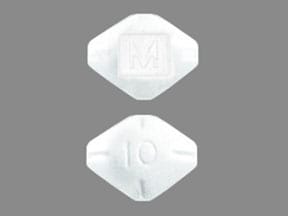 Image 1 - Imprint M 10 - dextroamphetamine 10 mg