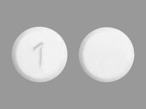 Image 1 - Imprint 1 - rasagiline 1 mg