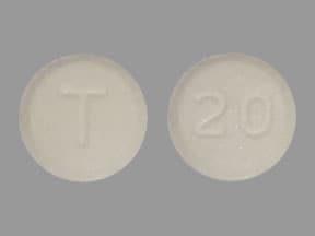 Image 1 - Imprint T 20 - telmisartan 20 mg