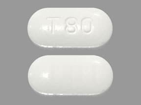 Image 1 - Imprint T80 - telmisartan 80 mg