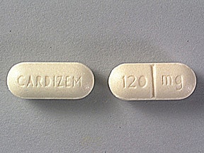 CARDIZEM 120 mg - Diltiazem Hydrochloride