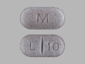 Image 1 - Imprint M L 10 - levothyroxine 125 mcg (0.125 mg)