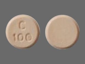 Image 1 - Imprint C 100 - clozapine 100 mg